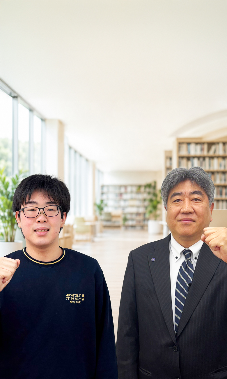 長崎大学 情報データ科学部 情報データ科学科 岩永 健杜さん