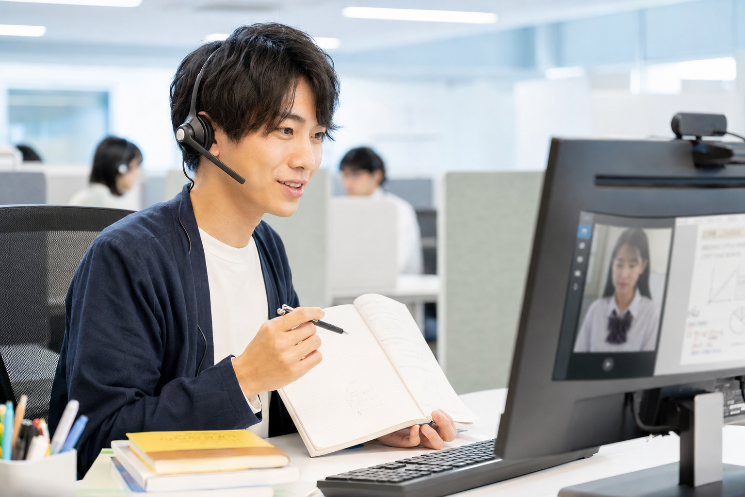 板書画像による解説イメージ