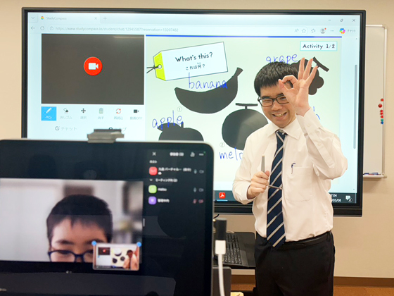 小学生英会話の授業風景1