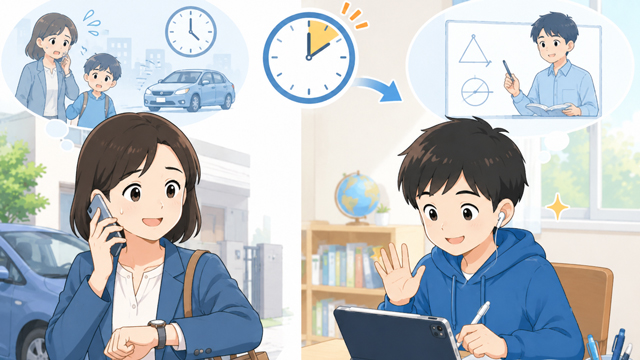 送迎が難しい家庭